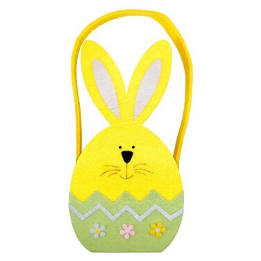Party Magic Easter Bunny Felt Bag