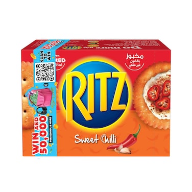 Ritz Sweet Chilli Crackers Value Pack, 39.5g Pack of 12