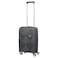 American Tourister Instagon Double Wheel Spinner Expandable GT Luggage Hard Trolley, Dark Grey, 55cm