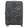 American Tourister Instagon Double Wheel Spinner Expandable GT Luggage Hard Trolley, Dark Grey, 69cm
