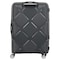 American Tourister Instagon Double Wheel Spinner Expandable GT Luggage Hard Trolley, Dark Grey, 69cm