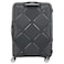 American Tourister Instagon Double Wheel Spinner Expandable GT Luggage Hard Trolley, Dark Grey, 69cm