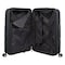 American Tourister Instagon Double Wheel Spinner Expandable GT Luggage Hard Trolley, Dark Grey, 69cm