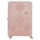 American Tourister Instagon Double Wheel Spinner Expandable GT Luggage Hard Trolley, Peach Blossom, 81cm