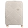 American Tourister Instagon Double Wheel Spinner Expandable GT Luggage Hard Trolley, Cream, 69cm