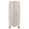 American Tourister Instagon Double Wheel Spinner Expandable GT Luggage Hard Trolley, Cream, 81cm