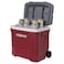 Igloo Latitude Roller Cooler Box, Red, 30 Quart