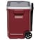 Igloo Latitude Roller Cooler Box, Red, 30 Quart