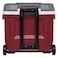 Igloo Latitude Roller Cooler Box, Red, 30 Quart