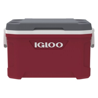 Igloo Latitude Cooler Box, Red, 52 Quart