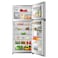 Toshiba Top Mount Freezer Refrigerator GR-RT835WE-(RG), Rikyu Grey, 611 L, 2 Doors