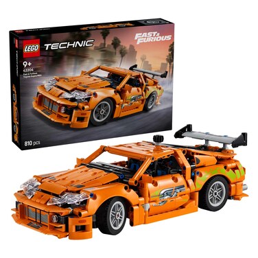 Lego Technic Fast and Furious Toyota Supra MK4 Toy Car Model Building Block Toys Kit 42204