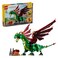 Lego Creator 3-in-1 Medieval Dragon Creature Toy Building Block Toys Playset 31161