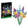 Lego Icons Wildflower Bouquet Building Block Toys Set 10313, 939 PCS