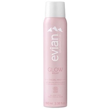 evian Brumisateur Natural Mineral Facial Mist Glow 100ml