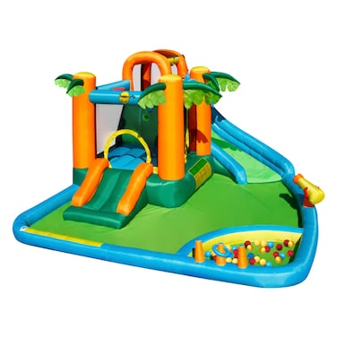 Hoppyhop The Oasis 7-in-1 Pool and Slide, 430x375x205mm