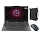 Lenovo Gaming Laptop, AMD Ryzen 5 7235HS, 24GB RAM, 512GB SSD, 15.6-Inch FHD IPS, 6GB NVIDIA GeForce RTX 3050 Graphics Card, Windows 11 Home, Luna Grey, LOQ 15ARP9 + Gaming Mouse and Case