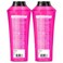 Schwarzkopf Gliss Supreme Length Protection Shampoo, 400ml Pack of 2