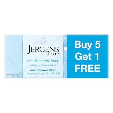 جرغنز صابون مضاد للبكتيريا 125 غرام حزمة من 6