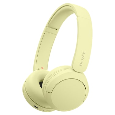 Sony WH-CH520 Truly Wireless Bluetooth Over-Ear Headphone, Yellow