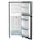 Hitachi 380L Gross, Net 260L, 2 Doors Top Mount Refrigerator, 10 Year Warranty on Inverter Compressor,Inox-HRTN5275MFXAE