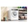 Bosch Front Load Washer WGB244A0GC, 9 kg, EcoSilence Drive, 1400 rpm, Stainless Steel, White