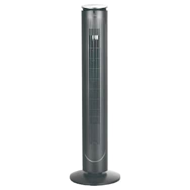 Midea Tower Fan with Multifunction Remote Control MFZ-100R0BPK, Oscillation Function, Black