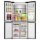 Hisense French Door Refrigerator RQ5G470SBB3, Black, 483 L, Multi Air Flow