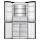 Hisense French Door Refrigerator RQ5G470SBB3, Black, 483 L, Multi Air Flow