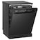 Hisense Free Standing Dishwasher HS673C90BME, 16 Place Settings, Smart Dry, Premium Black