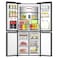 Hisense Four Door French Refrigerator RQ5G470SBK, 483 L, 4 Doors