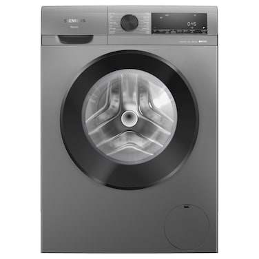 Siemens iQ300 Front Load Washer WG44A1ZRGC, 9 kg, iQDrive, 1400 rpm, Iron Grey