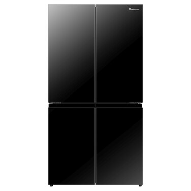 Hisense Four Door Convertible Refrigerator RQ5G728NAB, Black, 583 L, Electronic Control