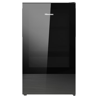 Hisense Free Standing Beverage Cooler RW3N230GELF, Black, 230 L, 108 Bottles, Single Zone