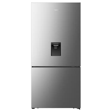 Hisense Bottom Mount Freezer Refrigerator RB5P504NMI3, Silver, 500 L, 2 Doors