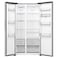Hisense Side by Side Refrigerator RS3P725NMI, Inox, 550 L, 2 Doors