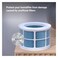 Blueair Humidifier Replacement Wick Filter H35i, Fast Dry, White