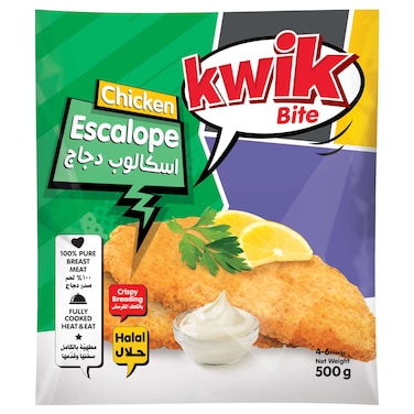 Kwik Bite Chicken Escalope, 500g