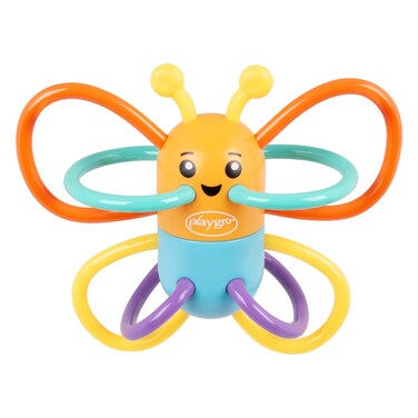 بلاي غرو كليك كلاك لعبة الفراشة  PG6389061، مناسبة للأطفال من عمر 6 أشهر فما فوق