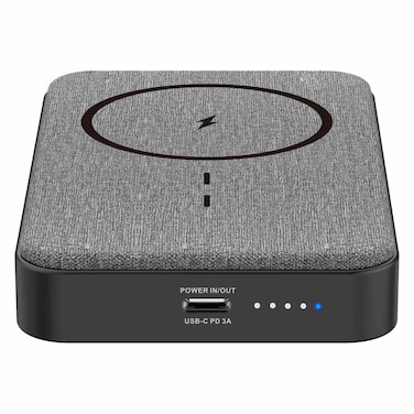 Swiss Military MagSafe Power Bank, Grey, 10000mAh