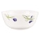 La Opala Diva Pearl Collection, Soup Bowl, Turquoise Trims, 12cm