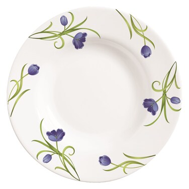 لا أوبالا ديفا بيرل طبق الحساء، حواف تركوازية، 23 سم