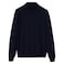 Full Sleeves Pullover for Men 015C, Small-Triple Extra Large, Navy Blue