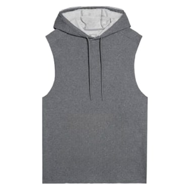 جاكيت بدون أكمام للرجال 021C، صغير - كبير جدًا، رمادي