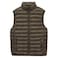 Sleeveless Jacket for Men 004C, Small-Triple Extra Large, Chocolate