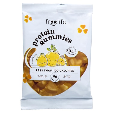 فري لايف علكات البروتين بنكهة الأناناس 32 غرام