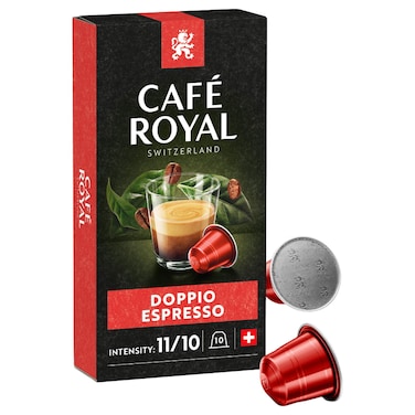 Cafe Royal Doppio Espresso Coffee Capsules 10 Capsules