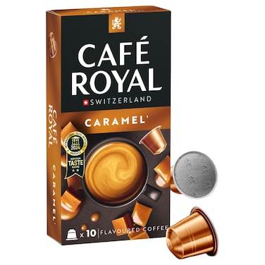 Cafe Royal Caramel Coffee Capsules 10 Capsules