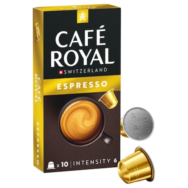 Cafe Royal Espresso Coffee Capsules 10 Capsules
