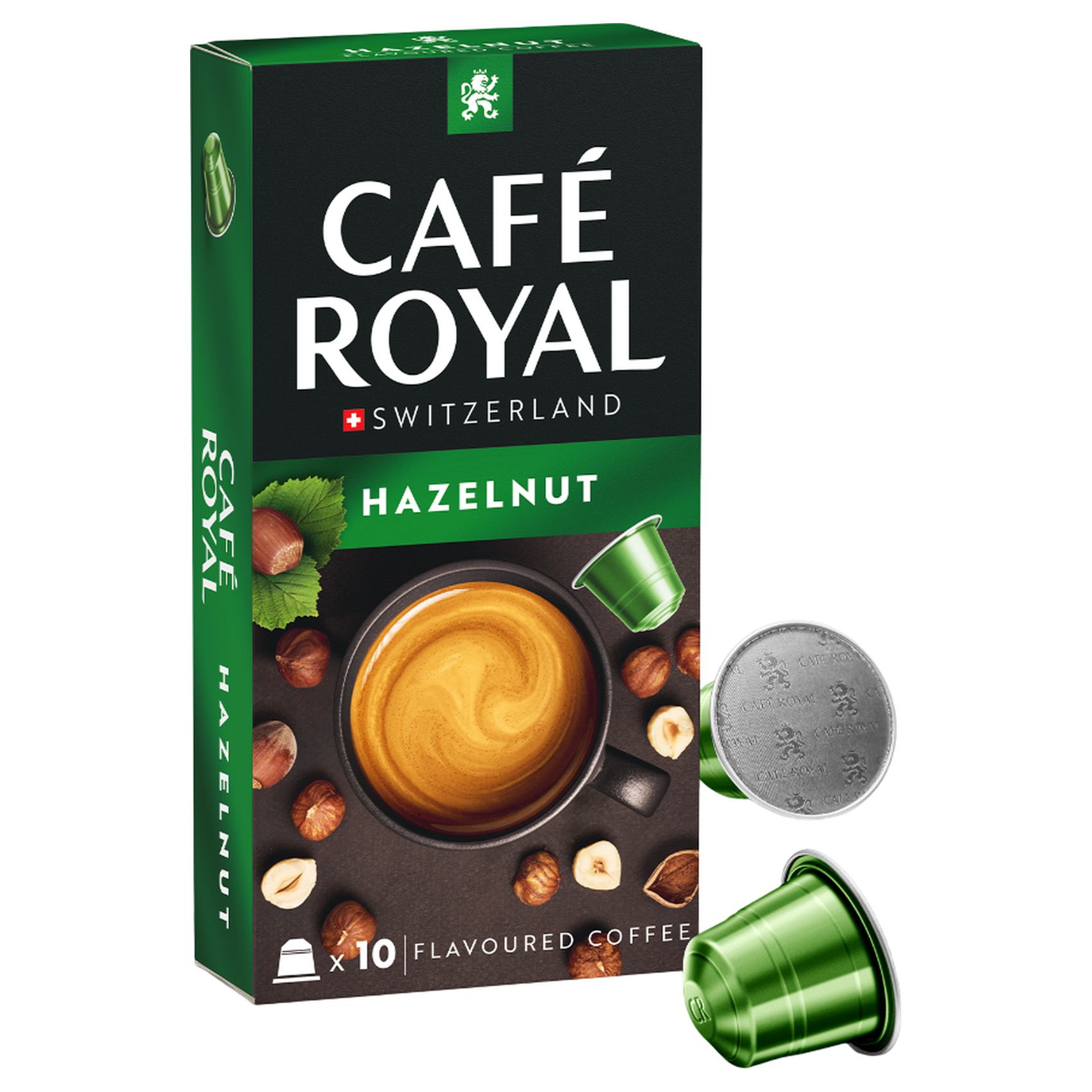Buy Cafe Royal Hazelnut Coffee Capsules 10 Capsules Online
